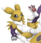  abdominal_bulge age_difference anthro canid canine colored cub cum cum_in_pussy cum_inside digimon digimon_(species) dogyd duo edit feet female hi_res hindpaw lying mammal navel nipples pawpads paws penetration pussy renamon sex size_difference spread_legs spreading toes vaginal vaginal_penetration young 