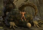  2019 3d_(artwork) anal anal_penetration armor asylum_demon averyhyena backsack balls big_balls big_butt big_penis butt dark_souls demon digital_media_(artwork) dripping duo erection faceless_male feet from_behind_position fromsoftware human humanoid_penis hyper interspecies larger_male male male/male male_penetrating mammal monster nude on_top outside penetration penis precum rear_view sex size_difference small_dom_big_sub smaller_male source_filmmaker sweat sweaty_butt text uncut video_games 