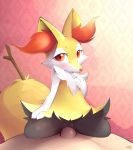  2019 b-epon big_tail black_fur braixen digital_media_(artwork) duo ear_tuft female female_focus fur hi_res human interspecies looking_at_viewer male male/female mammal multicolored_fur nintendo penetration penis pok&eacute;mon pok&eacute;mon_(species) pok&eacute;philia pussy red_eyes red_fur solo_focus tuft vaginal vaginal_penetration video_games white_fur yellow_fur 