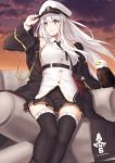  azur_lane breasts enchuu enterprise_(azur_lane) thighhighs uniform 