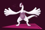  2019 absurd_res drake_drachenlicht female feral hi_res legendary_pok&eacute;mon looking_at_viewer lugia nintendo pok&eacute;mon pok&eacute;mon_(species) pussy simple_background smile solo text video_games 