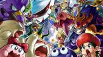  adeleine broom chuchu_(kirby) coo_(kirby) dragoon_(kirby) dyna_blade galactic_nova gooey gryll_(kirby) hydra_(kirby) jizo_yukari king_dedede kirby kirby_(series) long_nose marx meta_knight nago_(kirby) nightmare_(kirby) nintendo pitch_(kirby) red_sclera ribbon_(kirby) rick_(kirby) shouting star_rod sweatdrop zero_two_(kirby) 