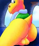  anus balls butt clothing hi_res inside koopa koops male mario_bros nintendo paper_mario scalie solo tepigfan101 video_games 