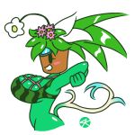  big_breasts blaster_master_zero_2 breasts female flora_fauna humanoid jk-kino kanna_(blaster_master) not_furry plant side_view solo 