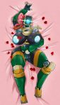  big_breasts breasts curvaceous cybernetics cyborg female fingering hi_res humanoid karakylia lying machine masturbation nipples nude on_back pussy solo thick_thighs vaginal vaginal_fingering wide_hips 