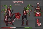  2018 eliana-asato food fruit hybrid lur_draigo male model_sheet strawberry tentacles 