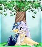  2009 blue_eyes clothed clothing eulipotyphlan fan_character female footwear gloves hedgehog male mammal shilumi shoes sonic_(series) 