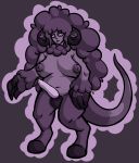  2019 4_fingers animal_genitalia anthro balls belly big_breasts big_nipples big_tail bovid breasts caprine caprine_penis cel_shading demon dickgirl digital_media_(artwork) ear_piercing eloise_(pseudofaun) fingers freckles fur hair half-erect hi_res hooved_fingers hooves horn huge_breasts hybrid intersex long_hair looking_at_viewer mammal multiple_piercings navel nipples nude penis piercing pink_eyes pseudofaun puffy_nipples purple_areola purple_fur purple_hair purple_hooves purple_nipples purple_skin purple_theme raised_tail restricted_pallete satyr shaded signature simple_background slightly_chubby smile solo solo_focus spots spotted_skin standing tall tapering_penis thick_tail thick_thighs toony voluptuous 