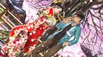  detective_conan hattori_heiji kimono swordsouls tooyama_kazuha 