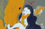  &lt;3 adventure_time anthro barefoot blush breasts canid canine canis cartoon_network digital_media_(artwork) domestic_dog dreamsthefox duo fangs feet female fingering fur hair human human/fur humanoid jake_the_dog male male/female mammal marceline_abadeer nipples nude open_mouth painting pussy pussy_juice smile vaginal vaginal_fingering vampire 