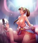  2girls blue_eyes breasts cowgirl cowgirl_position eye_contact female_my_unit_(fire_emblem_if) fire_emblem fire_emblem:_rekka_no_ken fire_emblem_if functionally_nude futa_with_female futanari girl_on_top green_hair hair_ornament hairband headband large_breasts lips long_hair looking_at_another lying lyndis_(fire_emblem) medium_breasts moaning multiple_girls my_unit_(fire_emblem_if) nintendo nipples nude on_back one_eye_closed one_eye_open open_mouth panties panties_aside penis ponytail rawrden red_eyes scrunchy sex shiny shiny_skin silver_hair straddling sweat thighs topless uncensored underwear vaginal white_hair 