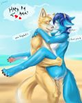  &lt;3 2019 barefoot beach black_nose blue_fur blue_hair breasts canid canine carrying carrying_position cum cum_in_pussy cum_inside dipstick_tail domination english_text erect_nipples eyes_closed female fox fox_mccloud fur hair hi_res juiceps knot knotting krystal looking_pleasured love male male/female male_domination mammal multicolored_fur multicolored_tail nintendo nipples nude open_mouth orgasm penetration romantic_couple seaside sex side_boob signature smile star_fox story story_in_description text vaginal vaginal_penetration video_games white_fur yellow_fur 