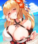  bikini damao_yu granblue_fantasy nipples swimsuits vira_lilie 