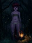  clothed clothing crookedtrees female humanoid imp lantern panties pointy_ears skimpy solo stalker underwear wide_hips young 