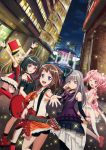  bang_dream! dress guitar heels landscape maruyama_aya minato_yukina mitake_ran tagme thighhighs toyama_kasumi tsurumaki_kokoro 