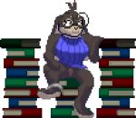  2019 alpha_channel animated anklet anthro big_breasts book bottomless breasts brown_fur clothed clothing digital_media_(artwork) eyewear female fur glasses jewelry kazie lagomorph low_res mammal nude penetration pixel_(artwork) pixel_animation pussy rabbit short_stack simple_background solo sweater tan_fur thumbnail transparent_background tsunamidusher video_games 