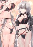  ass bikini chung_cthemax cleavage fate/grand_order jeanne_d&#039;arc jeanne_d&#039;arc_(alter)_(fate) swimsuits 