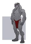  clothing frown head_plate head_tails holtz kraskit loincloth male muscular muscular_male nasir_abaliyb scar 