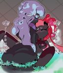  2019 absurd_res anthro big_breasts big_butt big_butts blush breasts butt digital_media_(artwork) duo female female/female fishys1 hair hi_res huge_breasts huge_butt humanoid incest legendary_pok&eacute;mon looking_at_viewer nintendo nipples nude pok&eacute;mon pok&eacute;mon_(species) sibling tapu_fini tapu_lele thick_thighs video_games 
