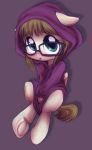  2019 clothing darkstylerz equid equine eyewear friendship_is_magic glasses hi_res hooves looking_at_viewer mammal my_little_pony pterippus simple_background solo underhoof young zippoorwhill_(mlp) 