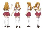  character_design heels kono_yo_no_hate_de_koi_wo_utau_shoujo_yu-no seifuku tagme thighhighs 