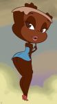  animate_inanimate brown_body brown_eyes brownie clothing dress female footwear high_heels not_furry reefer_madness rogerbacon seductive shoes solo 