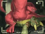  anal anal_penetration anthro balls cum cum_while_penetrated dinosaur dragon duo erection horn killioma lizard lizardman male male/male muscular muscular_male nude penetration recording reptile scalie selfie sex smile 