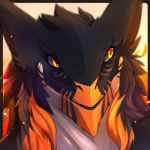  ambiguous_gender digital_media_(artwork) efsher icon livideclipse low_res mammal sergal solo 