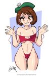  1girl absurdres bikini breasts creatures_(company) female_protagonist_(pokemon_swsh) game_freak gerph highres nintendo pokemon pokemon_(game) pokemon_swsh solo swimsuit 