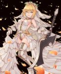  fate/extra fate/grand_order fate/stay_night qaq saber_bride saber_extra sword 