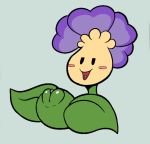  2019 digital_media_(artwork) female flower mario_bros nintendo paper_mario petunia plant pussy thunderfap video_games 