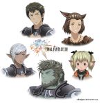  elezen elf final_fantasy final_fantasy_xiv highres hume hyur lalafellroegadyn miqo&#039;te miqote pointy_ears 