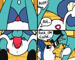  2019 5:4 anthro avian balls blush dewott digital_media_(artwork) duo erection female fur jean_the_togetic male mammal mustelid nintendo open_mouth penis pok&eacute;mon pok&eacute;mon_(species) pokefound pussy smile togetic video_games 