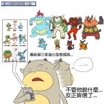  bovid bovine chesnaught chespin cow_(artist) emboar feraligatr grookey hi_res incineroar japanese_text litten mammal nintendo pok&eacute;mon pok&eacute;mon_(species) scorbunny simple_background sobble tepig text totodile video_games 