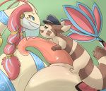  2018 big_penis domestic_ferret duo feral huge_penis male male/male mammal milotic mustela mustelid musteline nintendo penis pok&eacute;mon pok&eacute;mon_(species) prehensile_penis size_difference video_games xilrayne 