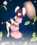  bunny dress hammer highres inaba_tewi mako1984 red_eyes solo touhou 