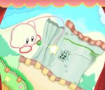  kirby kirby's_epic_yarn kirby_(series) no_humans rike_(pixiv) smile star whip 
