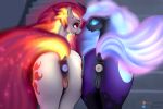  2019 anal anal_penetration anatomically_correct anatomically_correct_pussy animal_genitalia animal_pussy butt cutie_mark dock duo equid equine equine_pussy female female/female feral friendship_is_magic hi_res horn incest mammal mercurial64 my_little_pony nightmare_moon_(mlp) penetration pussy rear_view saliva saliva_string sex_toy sibling sister sisters tongue tongue_out unicorn 