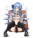 ... 1girl ;d ? alternate_costume alternate_hair_length alternate_hairstyle amagi_(amagi626) ass bangs bikini black_footwear black_legwear black_skirt blue_bikini blue_bow blue_eyes blue_hair blush bow breasts cirno clothes_lift commentary_request contemporary double_v eyebrows_visible_through_hair full_body gradient gradient_background grey_background grey_sweater hair_between_eyes hair_bow hands_up head_tilt highres loafers long_hair looking_at_viewer medium_breasts miniskirt navel older one_eye_closed open_mouth pleated_skirt red_neckwear school_uniform shirt shoes sitting skirt smile solo sparkle star stomach striped striped_bikini sweater sweater_lift swimsuit thighhighs thighs touhou translation_request v white_background white_bikini white_shirt wing_collar 