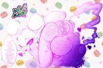  anal balls bent_over big_balls blush butt cum easter easter_bunny egg girly holidays huge_balls hyper hyper_balls hyper_penis lube oviposition paint penis presenting presenting_hindquarters screen_tones sweat text white_crest 