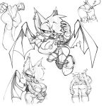  1:1 big_breasts bigdad breasts butt butt_shot camel_toe chiropteran crotch_shot female hair hair_over_eye looking_at_viewer mammal monochrome open_mouth rouge_the_bat solo sonic_(series) wings 