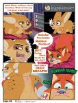  after_sex anal anus balls big_butt bulge butt comic comment comments cushion disney finnick forced imminent_vore looking_pleasured male male_pred male_prey micro nick_wilde perineum roco size_difference sound_effects spread_butt spreading vore zootopia 
