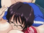  1girl animated animated_gif breast_grab breasts fusano_tomoka grabbing huge_breasts milk_junkies nipples outdoors sex 