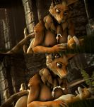  2019 3d_(artwork) absurd_res anthro anthrofied big_breasts breasts brown_eyes canid canine canis cum cum_between_breasts cumshot digital_media_(artwork) ejaculation fangs female female_on_top forest fox fox_mccloud fox_whisper85 grass hi_res larger_female looking_pleasured male mammal nintendo nipples on_top orgasm penis pinned sex size_difference smaller_male source_filmmaker star_fox teeth titfuck tree video_games wolf 