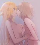  ashita_kura breast_grab fate/apocrypha fate/stay_night jeanne_d&#039;arc jeanne_d&#039;arc_(alter)_(fate) jeanne_d&#039;arc_(fate) naked yuri 
