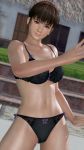  breasts dead_or_alive hitomi_(doa) lingerie short_hair underwear 
