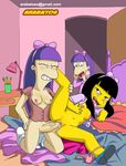  arabatos jessica_lovejoy sherri terri the_simpsons 