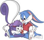  buster_bunny fifi_le_fume satie tagme tiny_toon_adventures 