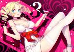  catherine_(character) catherine_(game) cleavage heels hong_(white_spider) lingerie thighhighs undressing 