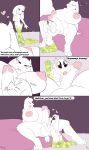  &lt;3 3_toes age_difference anthro areola asriel_dreemurr balls big_breasts boss_monster bovid breasts butt caprine clothing comic cub dialogue dickgirl dickgirl/male duo english_text erection eyes_closed fuf goat hi_res horn huge_breasts humanoid_penis incest intersex intersex/male kneeling larger_dickgirl larger_intersex legwear licking long_ears male mammal mother mother_and_son nipples nude open_mouth oral parent pattern_clothing pattern_legwear penis sex size_difference smaller_male son spread_legs spreading striped_clothing striped_legwear stripes text toes tongue tongue_out toriel undertale video_games young 